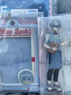 ブルーロック　1番くじ　〜day off〜氷織羊 パスケース　アクスタ