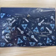 ツイステ　イグニハイド寮　クリアファイルポーチ
