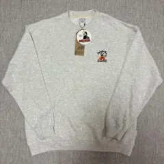 新品未使用［クアッシュ］モジャッシュ　トレーナー　スウェット　長袖　グレー　L