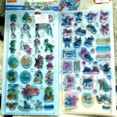 ディズニートイストーリー&スティッチ立体シールセット♡