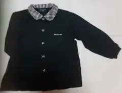 COMME CA DU MODE★ブラック色100%棉★長袖Tシャツ★サイズ95のサムネイル
