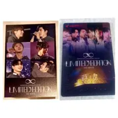 映画 INFINITE 使用済 ムビチケ カード ＆ 入場特典 ミニカード