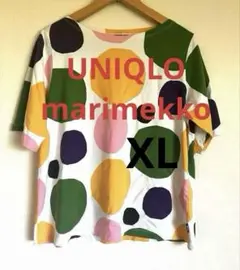 【美品】UNIQLO×marimekko マリメッコ 半袖Tシャツ XLのサムネイル