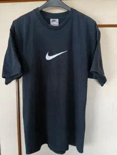 90s 白タグ NIKE ナイキ スウッシュ ロゴプリント 半袖 Tシャツ