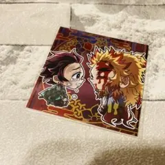 レア　‼️ 鬼滅の刃　シール　6-22 ウエハース　煉獄杏寿郎　竈門炭治郎