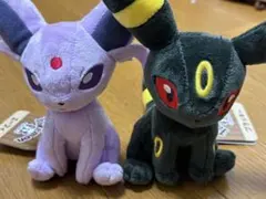 イーブイコレクション ぬいぐるみ グレイシア、リーフィア セット
