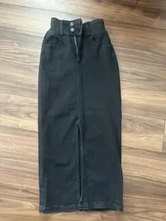 AZUL BY MOUSSY ブラック デニム タイトスカート XSのサムネイル