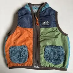 【美品】ベビー リバーシブル ベスト
