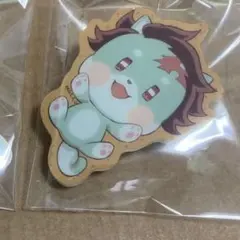 鬼滅の刃 バレンタイン アニマルクッキー バッジ 炭治郎
