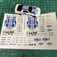 1/64ミニカーカスタム用デカール