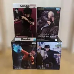 呪術廻戦 フィギュア 4点セット - メルカリ