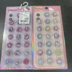 【正規品】　おはじきシール　２枚セット　ギャルキティ　サンリオ
