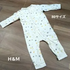 Ｈ&Ｍ 星柄カバーオール 80サイズ