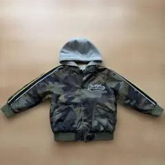 迷彩柄フード付きジャケット