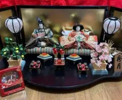 [美品]秀月　お雛様 IMG_6409-1.jpg
