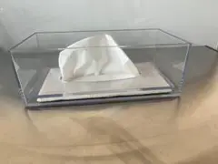 ‎蝶プラ工業バタフライ プラスチック ティッシュ ケースクリア
