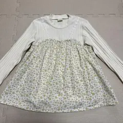 SIMPLE FREE 花柄長袖カットソー 120