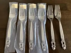 【ジョージジェンセン】デザートフォーク ColdCut 17cm 2点【純銀】 ジョージジェンセン】デザートフォーク ColdCut 17cm 【純銀】