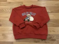 クリスマストレーナー　赤　キッズ　120