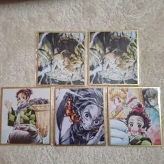 鬼滅の刃　アクリル色紙　竈門炭治郎　嘴平伊之助　我妻善逸　セット