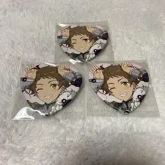 あんスタ スタフォニ ハート型缶バッジ 天満光 (3個)