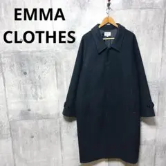 EMMA CLOTHES オーバーサイズ ラグランスリーブ バルマカーンコート