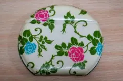 花柄スタンドミラー