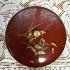 沈金 朱 大平椀 松竹梅 煮物椀菓子器 昭和レトロ - メルカリ