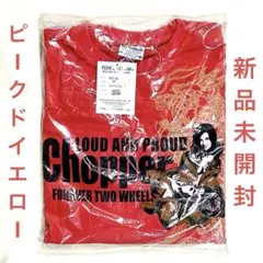 【新品未開封・完売品】ピークドイエロー 抜染ロングTシャツ バイク チョッパーのサムネイル