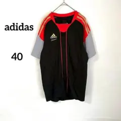 【アディダス プロフェッショナル】Tシャツ Tシャツ 40 黒 野球 スポーツ