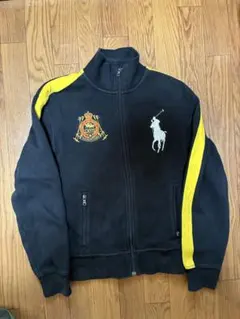 Polo ポロ ラルフローレン　ジップアップジャケット　トラックジャケット　黒