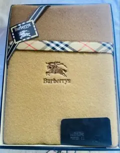 Burberrys バーバリー 純毛毛布 ウール100% ベージュ ノバチェック