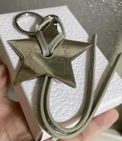 Dior スターモチーフ チャーム キーリング