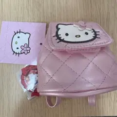 ハローキティ ミニチュアキルトシリーズ ミニリュック型ポーチ マルチケース