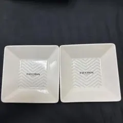 FAUCHON PARIS スクエアプレート 2枚セットのサムネイル