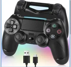 ps4コントローラー　Turbo連射機能 6軸ジャイロセンサー 二重振動