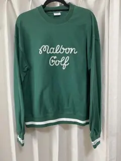 Malbon Golf スウェット グリーン 2XL