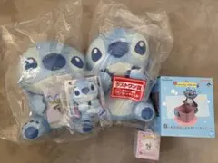 一番くじ スティッチ A賞、B賞、E賞、G賞、ラストワン+おまけ