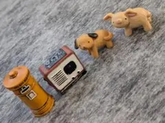 置物 ミニチュア 昭和レトロ 犬 ままごと 可愛い 昔