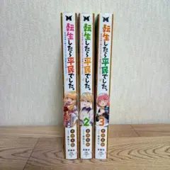 転生したら平民でした。全3巻セット