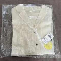 LOWRYS FARM シアーカイキンシャツＳＳ LONG アイボリー