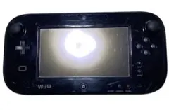 ジャンク WIIU ゲームパッド ブラック 黒 動作未確認