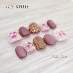 キッズネイル　587910