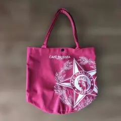 CAFÉ PAULISTA ピンクトートバッグ