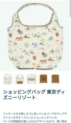 ディズニーリゾート　エコバッグ　ショッピングバッグ