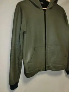 APC アーペーセー ムートン レザー フードショート ダウンジャケット