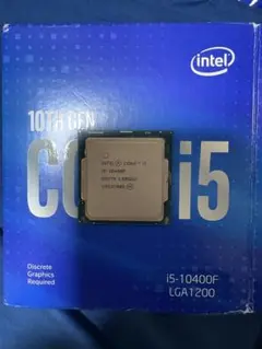 Intel Core i5-10400F クーラー付き