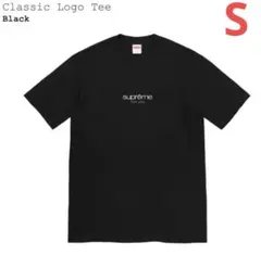 新品未開封 22ss Supreme Classic Logo Tee 黒 S
