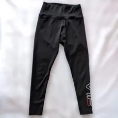 FILA　フィラ　レギンス　スパッツ　ブラック　Lサイズのサムネイル