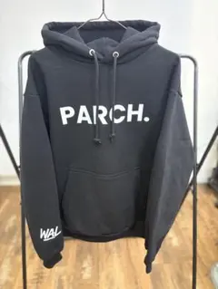 PARCH. パルフ／15oz 厚手フーディ／ストリート系／黒